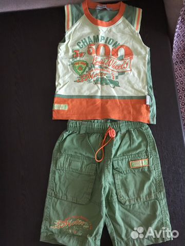 Летний костюмчик (шорты и майка) Летний костюмчик (шорты и майка)