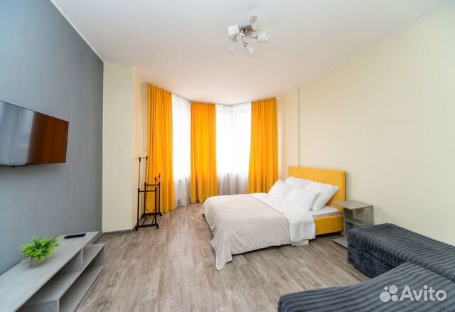 

1-к. квартира, 40 м², 2 кровати