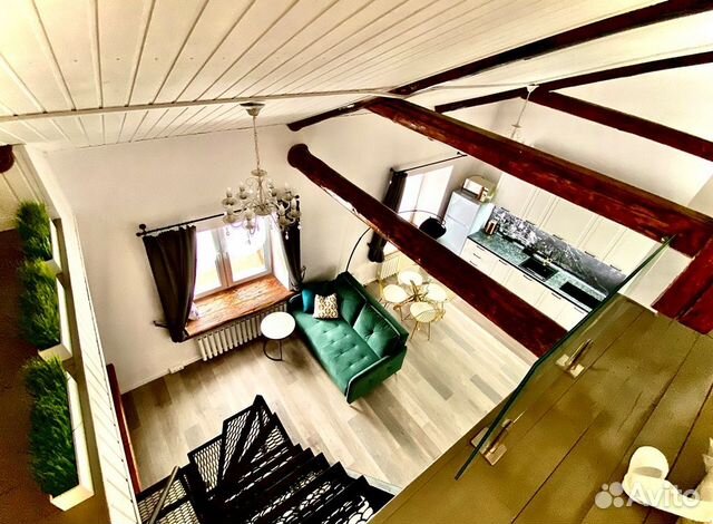 

Квартира-студия, 42 м², 2 кровати