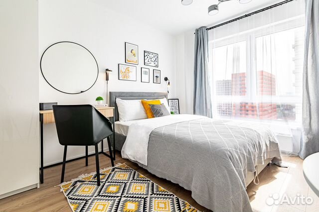 

Квартира-студия, 25 м², 1 кровать