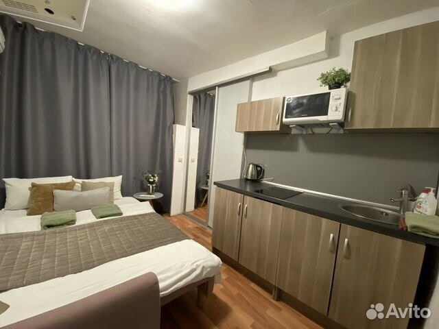 

Квартира-студия, 15 м², 1 кровать