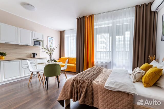 

1-к. квартира, 30 м², 2 кровати