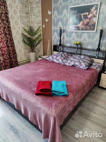 

1-к. квартира, 43 м², 2 кровати