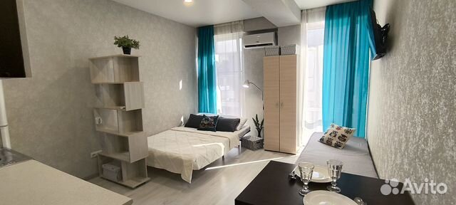 

Квартира-студия, 20,7 м², 2 кровати