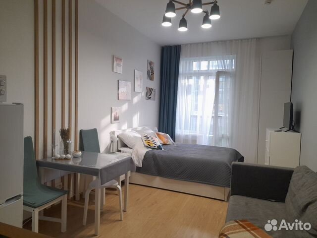 

Квартира-студия, 24 м², 2 кровати