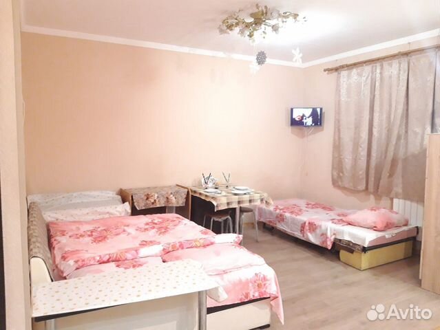 

Квартира-студия, 40 м², 2 кровати