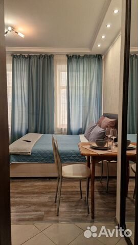 

Квартира-студия, 19 м², 2 кровати