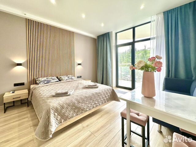 

Квартира-студия, 36 м², 2 кровати