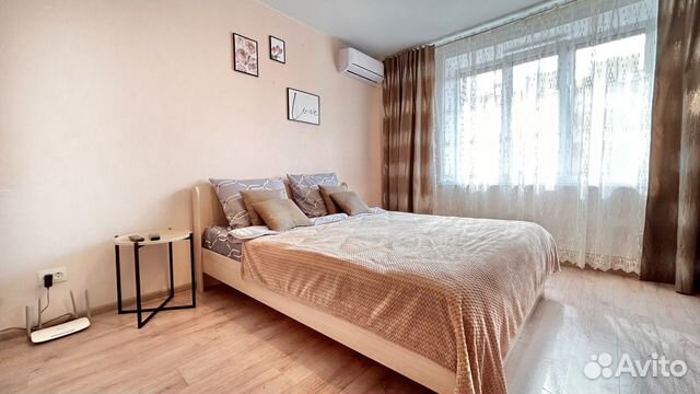 

1-к. квартира, 38 м², 2 кровати