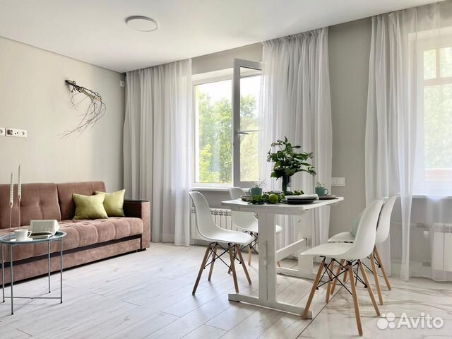 

1-к. квартира, 40 м², 2 кровати