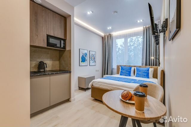 

Квартира-студия, 17,7 м², 1 кровать