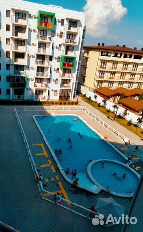 

Квартира-студия, 35 м², 2 кровати