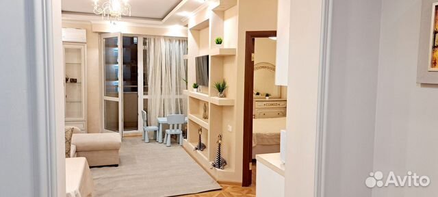 

1-к. квартира, 50 м², 2 кровати