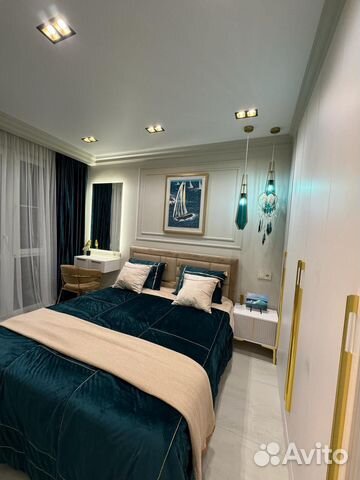 

1-к. квартира, 40 м², 2 кровати