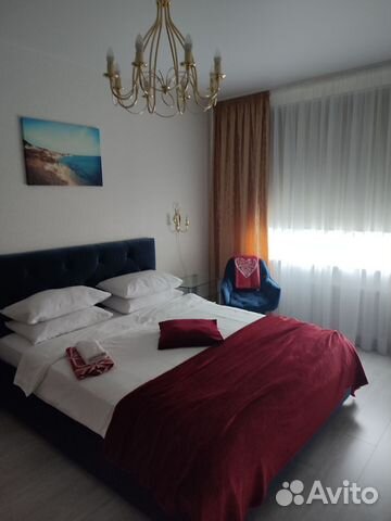 

1-к. квартира, 40 м², 2 кровати