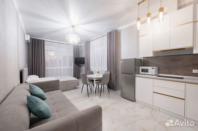 

1-к. квартира, 43 м², 2 кровати