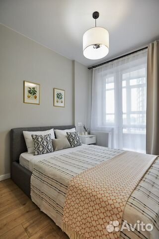 

1-к. квартира, 45 м², 2 кровати