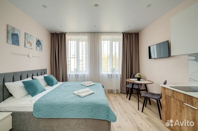 

Квартира-студия в апарт-отеле, 20 м², 1 кровать