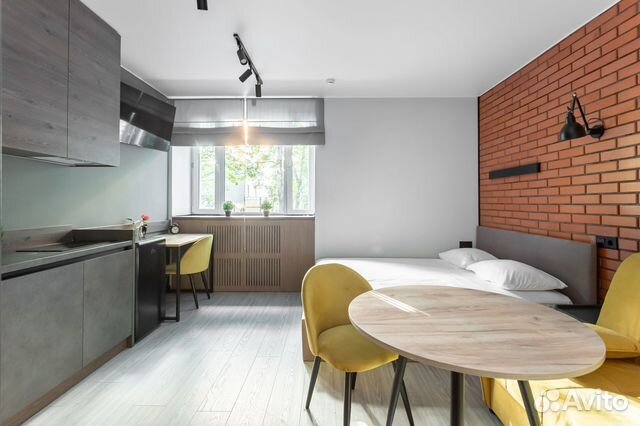 

Квартира-студия, 20 м², 2 кровати
