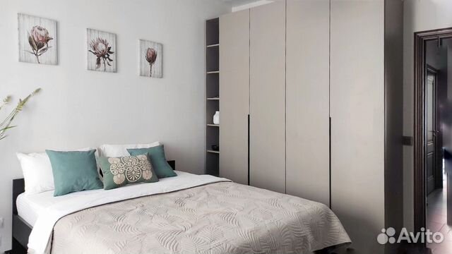 

2-к. квартира, 59 м², 3 кровати