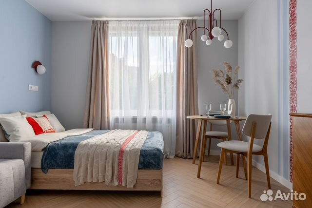 

Квартира-студия, 30 м², 2 кровати