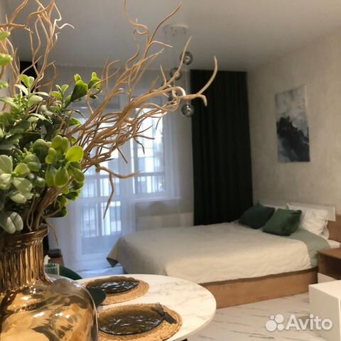 

Квартира-студия, 25 м², 1 кровать