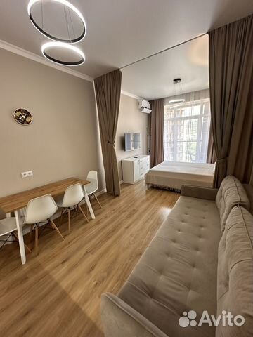 

Квартира-студия, 30 м², 2 кровати