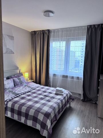 

1-к. квартира, 34 м², 2 кровати
