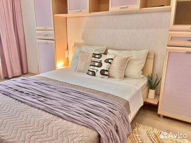 

1-к. квартира, 43 м², 2 кровати