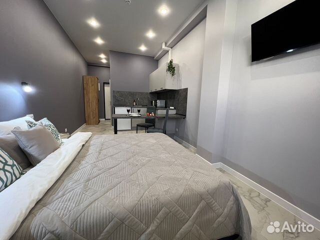 

Квартира-студия, 30 м², 1 кровать
