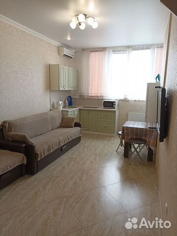 

Квартира-студия, 30 м², 2 кровати