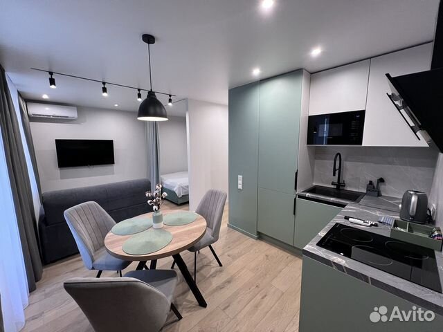 

Квартира-студия, 43 м², 2 кровати