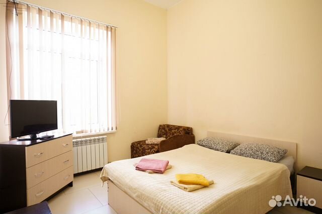 

Квартира-студия, 35 м², 2 кровати