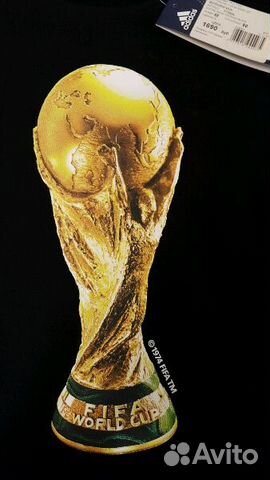 Футболка мужская Адидас. Fifa. Новая. 48 размер Футболка мужская Адидас. Fifa. Новая. 48 размер