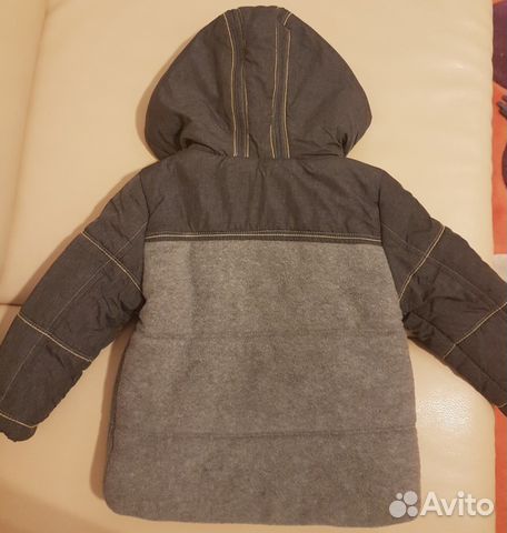 Утепленная куртка с капюшоном