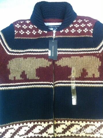 Новый Пуловер/Кардиган Tommy Hilfiger 299 долларов Новый Пуловер/Кардиган Tommy Hilfiger 299 долларов