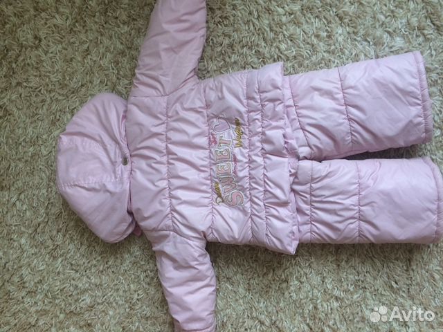 Куртка и полукомбез на девочку