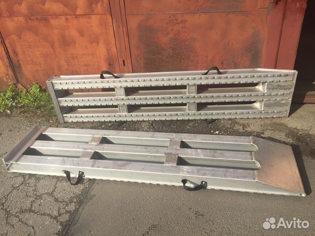 Алюминиевые аппарели до 32 тонн, 2400 мм длина