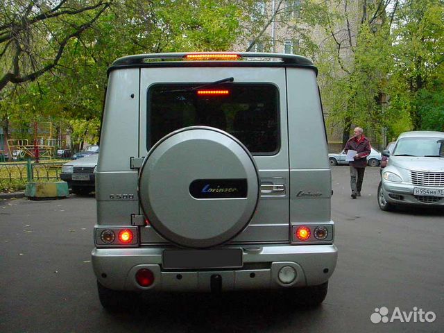 Спойлер Mercedes Benz W463 Lorinser + стоп-сигнал