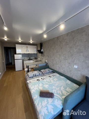 

Квартира-студия, 25 м², 2 кровати