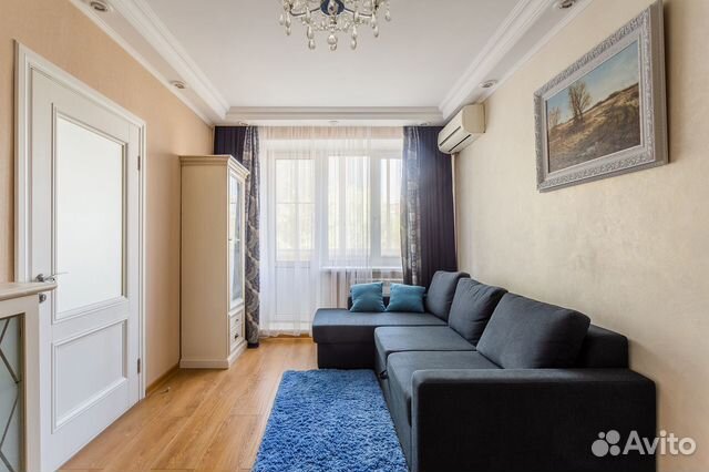 

2-к. квартира, 52 м², 2 кровати