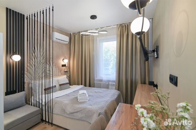 

Квартира-студия, 21 м², 2 кровати