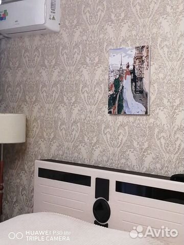 

1-к. квартира, 53 м², 2 кровати