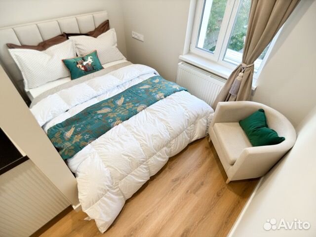 

Квартира-студия, 17 м², 1 кровать