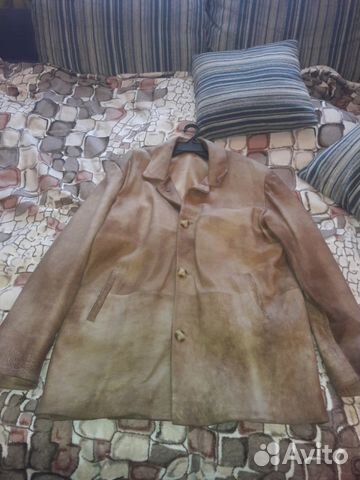 Куртка кожаная