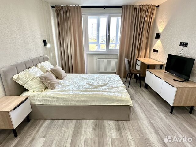 

1-к. квартира, 44 м², 2 кровати