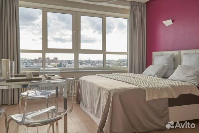 

Квартира-студия, 40 м², 2 кровати