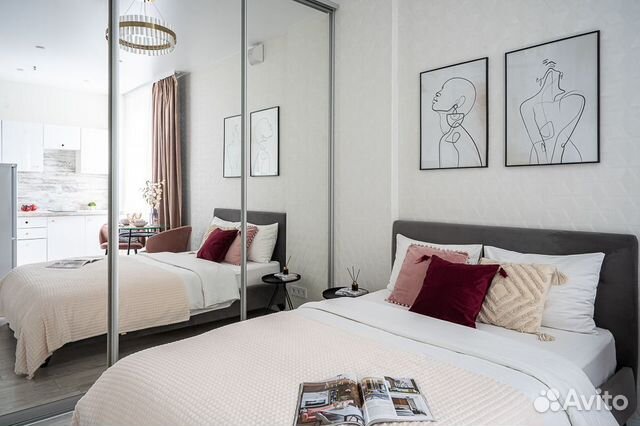 

Квартира-студия, 23 м², 1 кровать