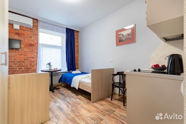

Квартира-студия в апарт-отеле, 14,1 м², 1/5 эт.