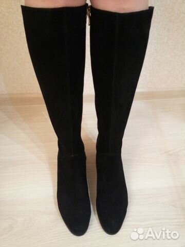 Новые сапоги Dino Ricci р.40 натур.замша демисезон